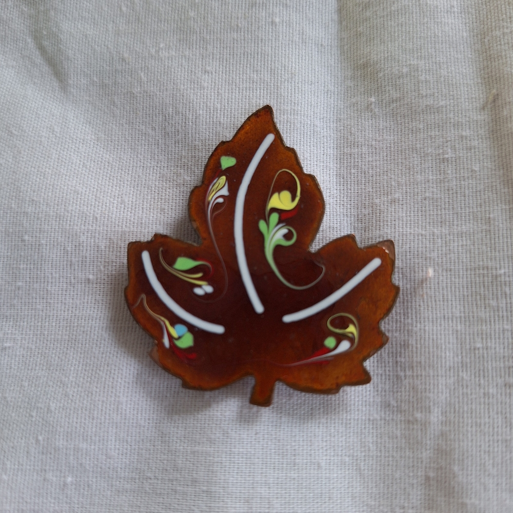 Leaf Brooch